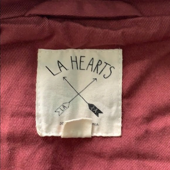 LA Hearts Hooded Utility Jacket - Picture 3 of 5
